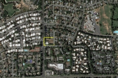 Google Earth view of the Center and the neighborhood